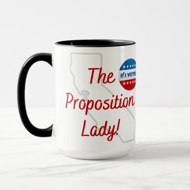 Caneca Proposição Lady Mug - Clássica (Esquerda)