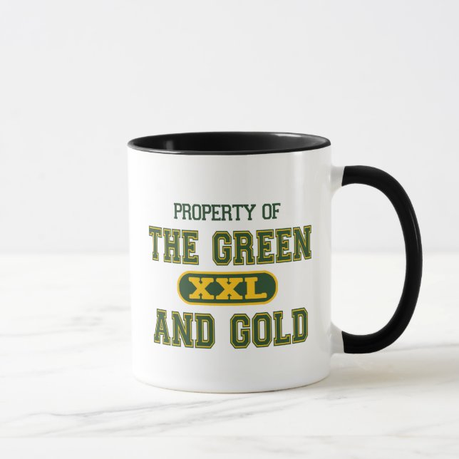 Caneca Propriedade do verde e do Gold1 (Direita)