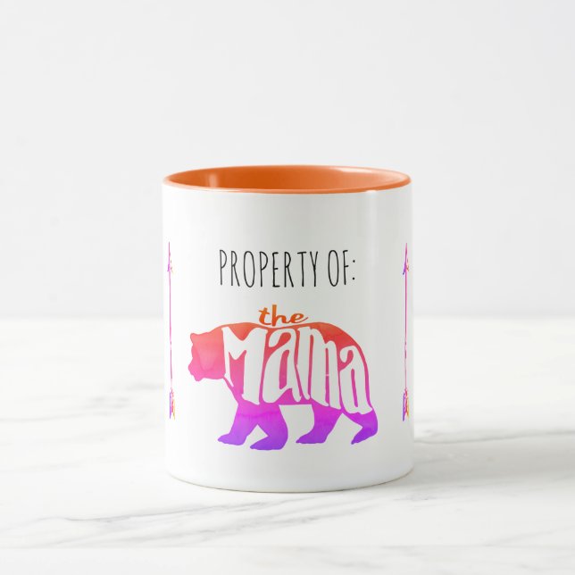 Caneca Propriedade feita sob encomenda do Mama (Centro)