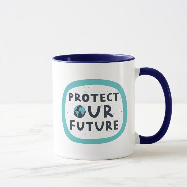 Caneca Proteja nosso futuro (Direita)