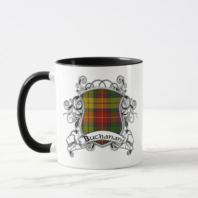 Caneca Protetor do Tartan de Buchanan (Esquerda)