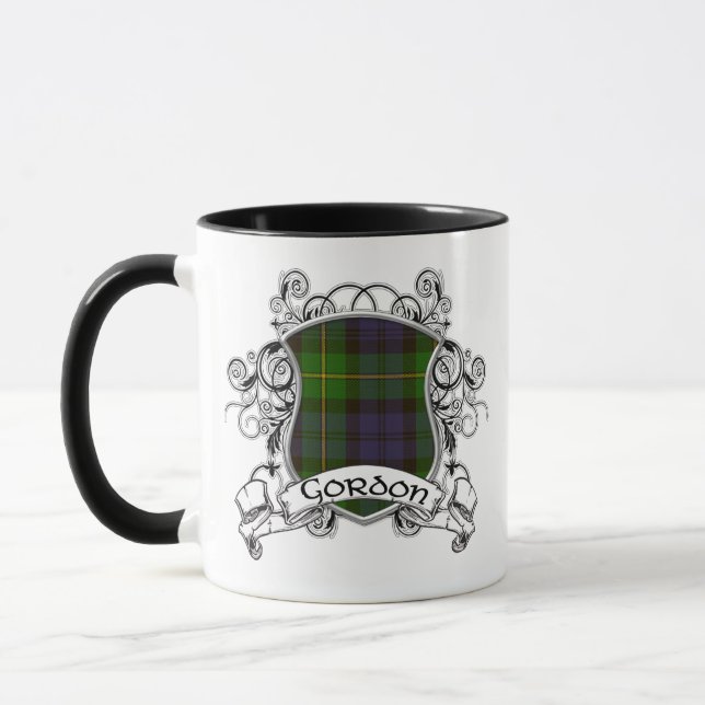 Caneca Protetor do Tartan de Gordon (Esquerda)
