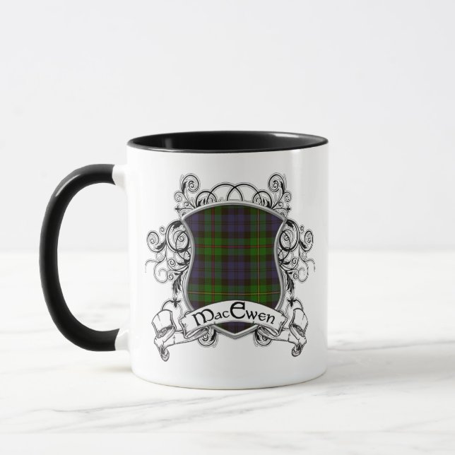 Caneca Protetor do Tartan de MacEwen (Esquerda)