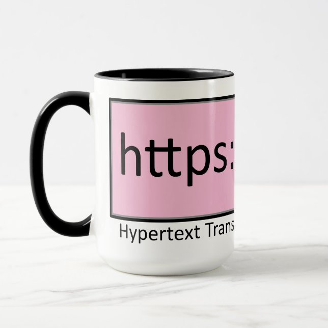 Caneca protocolo de transferência de hipertexto https seg (Esquerda)