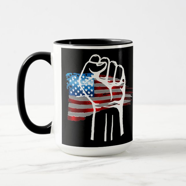 Caneca PROUD AMERICAN - wht (Esquerda)