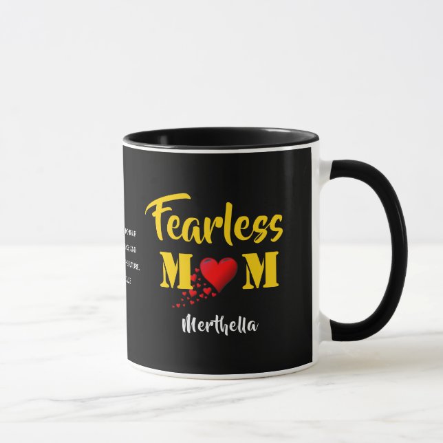 Caneca Proverbos personalizados 31 MOM SEM MEDO (Direita)