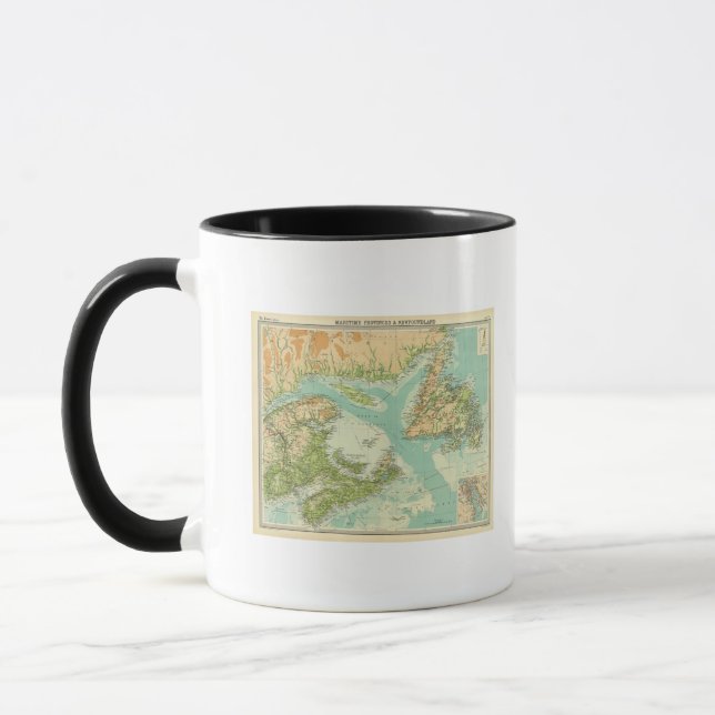 Caneca Províncias Marítimas e Terra Nova (Esquerda)