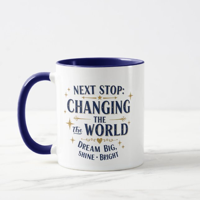 Caneca Próxima Parada Mudando o Mundo Mug - (Esquerda)
