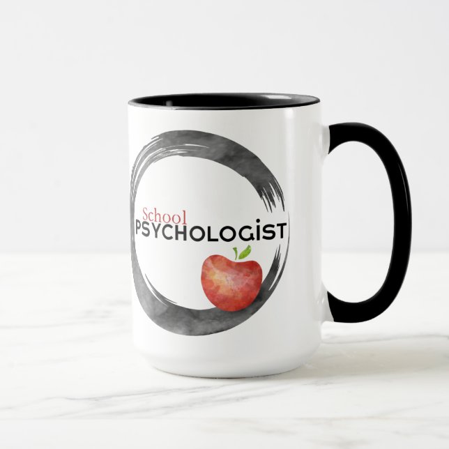 Caneca Psicólogo do Design Moderno Coffee Mug (Direita)