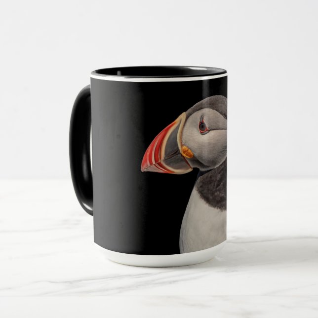 Caneca Puffin Atlântico em Machias, Maine (Frente Esquerda)
