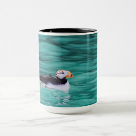 Caneca Puffin In Resurrection Bay, Alaska