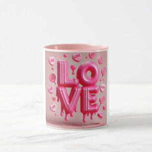Caneca Puffy Bublegum Derrubando Amor