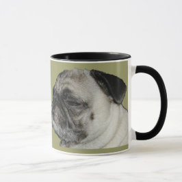 Caneca Pug Acordar Up Mug