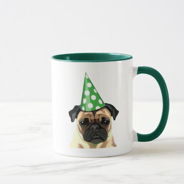 Caneca Pug do Partido (Direita)