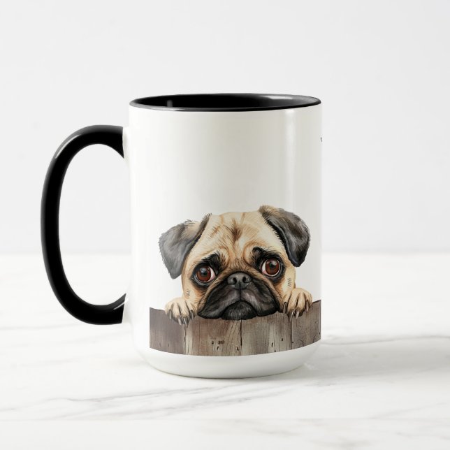 Caneca Pug Dog (Esquerda)