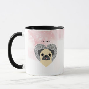 Caneca Pug Mugs