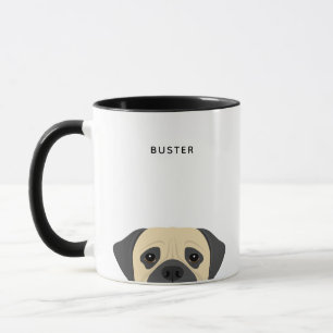 Caneca Pug Mugs