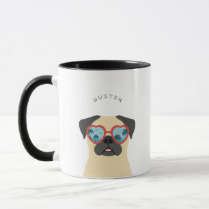 Caneca Pug Mugs
