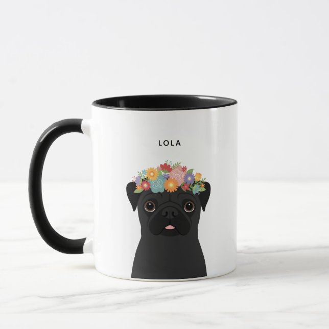 Caneca Pug Mugs (Esquerda)