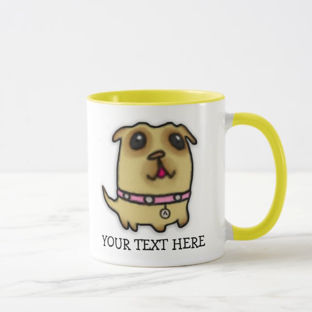 Caneca Pug Puppy Mug (Direita)