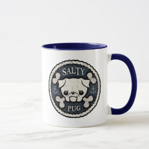 Caneca Pug salgado