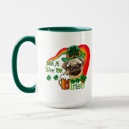 Caneca Pug St Patricks