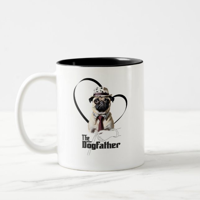 Caneca Pug - The Dogfather (Esquerda)