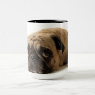 Caneca Pug Triste