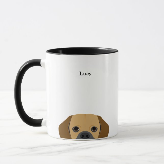 Caneca Puggle Mugs (Esquerda)