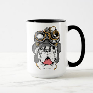 Caneca Pugilista de Steampunk