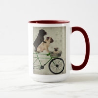 Pugs na Bicicleta