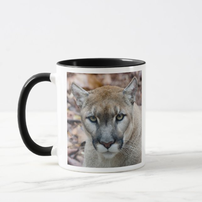 Caneca Puma, leão-da-montanha, pantera-da-flórida, Puma (Esquerda)