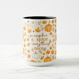 Caneca Pumpkin Bonito   Ação de Graças