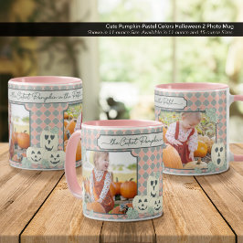 Caneca Pumpkin Bonito - Pastel Cores Halloween 2 Foto