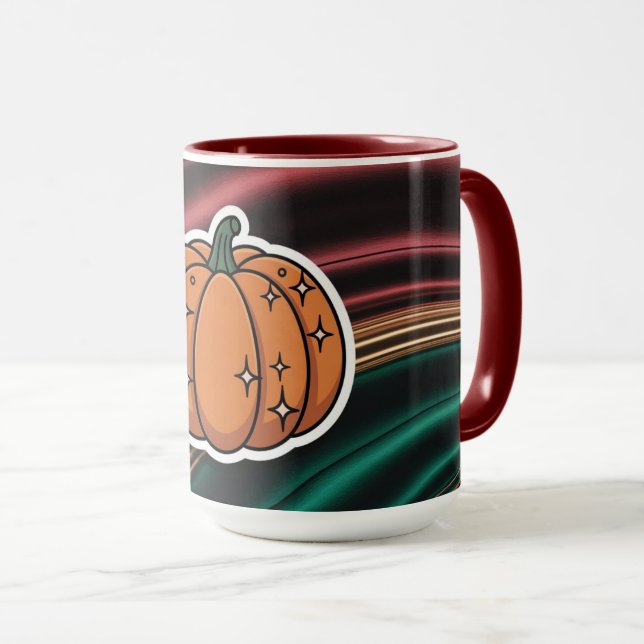 Caneca Pumpkin Decal Waves Combo (Frente Esquerda)