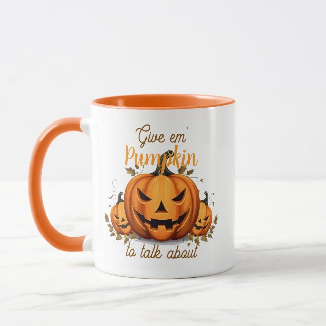 Caneca Pumpkin sobre (Esquerda)