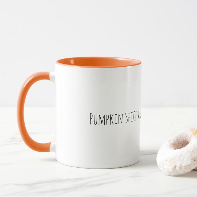 Caneca Pumpkin Spice Coffee (Com Donut)