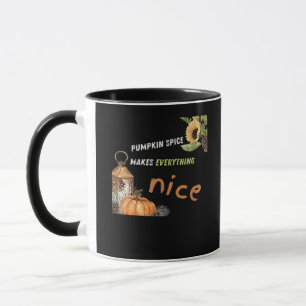 Caneca Pumpkin Spice e tudo o que é agradável no Dia das