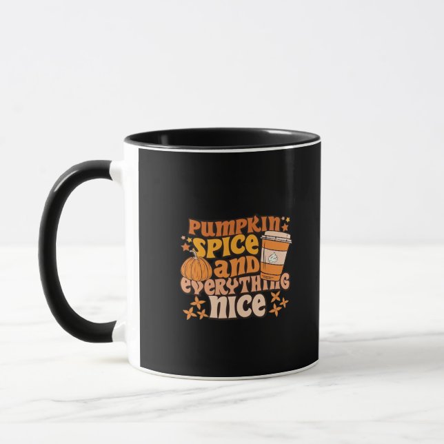 Caneca Pumpkin Spice e Tudo o que é bom (Esquerda)