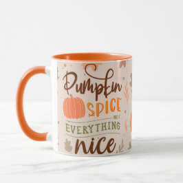 Caneca Pumpkin Spice e tudo o que é bonito