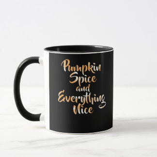 Caneca Pumpkin Spice E Tudo O Que É Legal - Engraçado Out