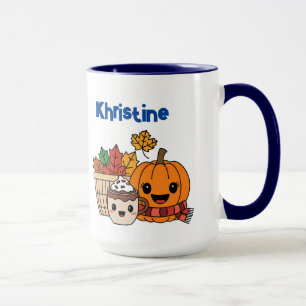 Caneca Pumpkin Spice Gratidão Mug - Grateful Heart Mug