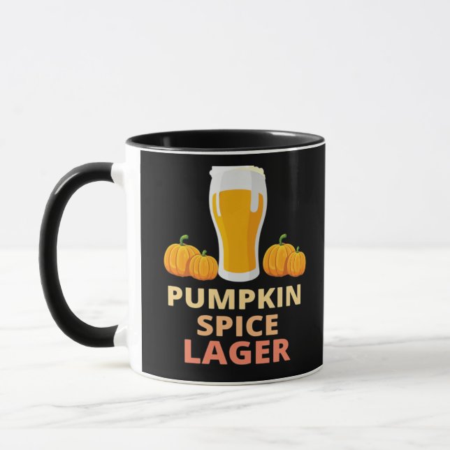 Caneca Pumpkin Spice Lager, Pumpkin Spice Shirt, Abóbora (Esquerda)