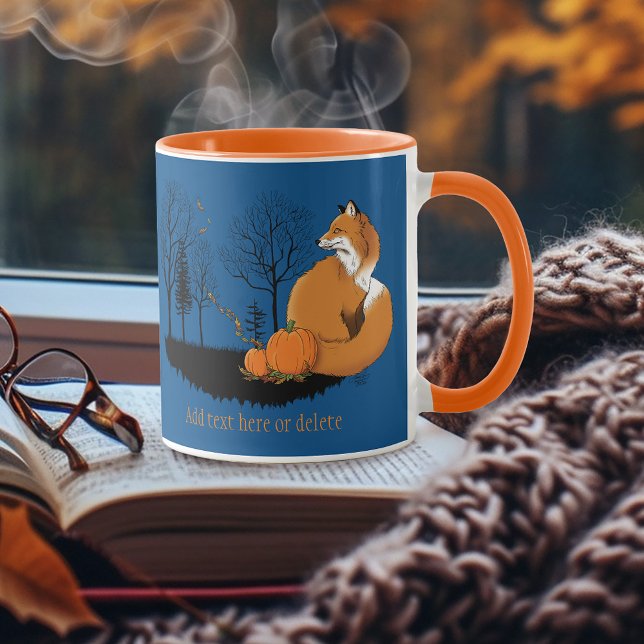 Caneca Pumpkins da Floresta Vermelha (Criador carregado)
