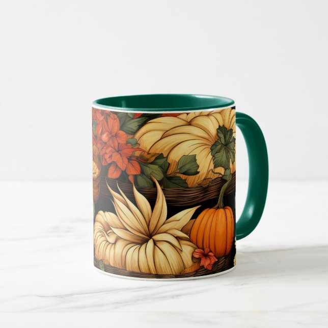 Caneca Pumpkins e Mais, Autumn, (Frente Esquerda)