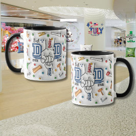 Caneca "Punho Cerrado" Personalizado para o Dia dos Pais