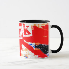 Caneca Punk Rock Mug