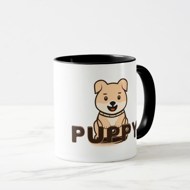Caneca Puppy (Frente Esquerda)