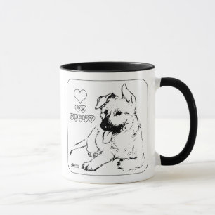 Caneca Puppy Love