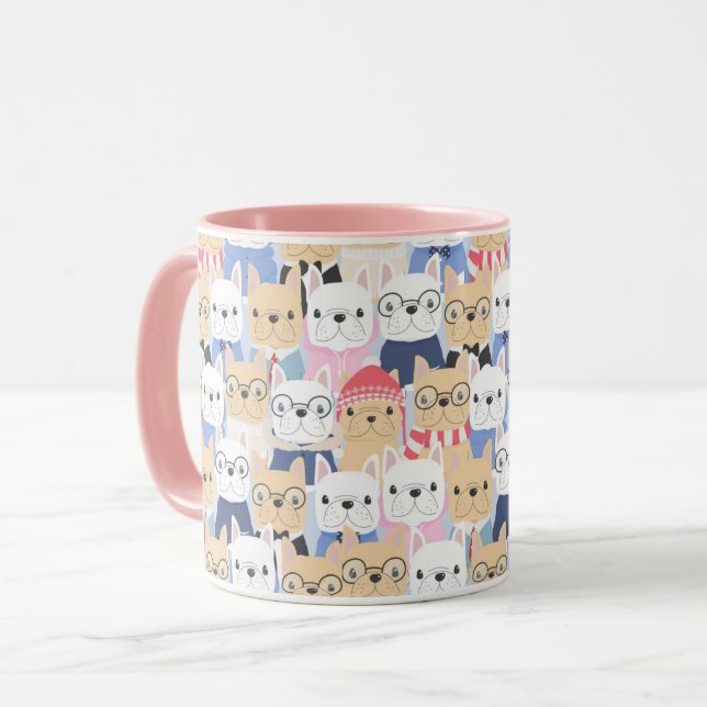 Caneca Pups em Cubo (Frente Esquerda)